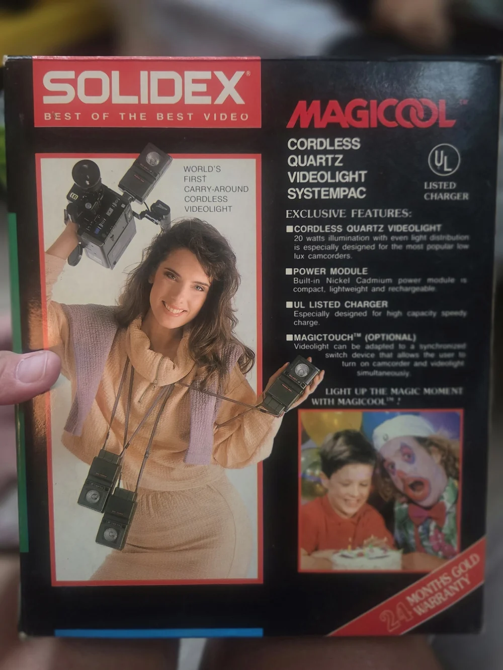 Magic Solidex Cordless Quartz Videolight - ~ Bin RR